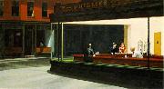 edward hopper Nighthawks oil